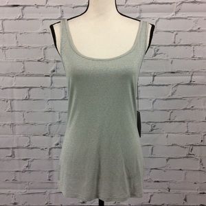 Jennifer Lopez Silver Thank Top, Size M